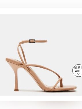 Steve Madden Annie Heel - Natural